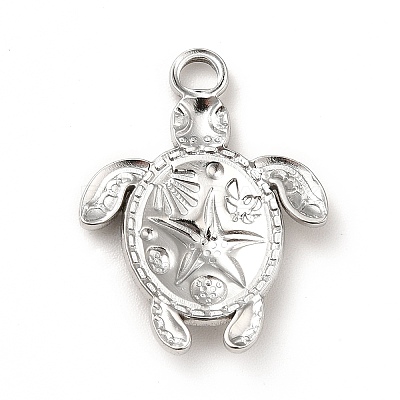 Non-Tarnish 201 Stainless Steel Pendants X-STAS-P312-09P-1