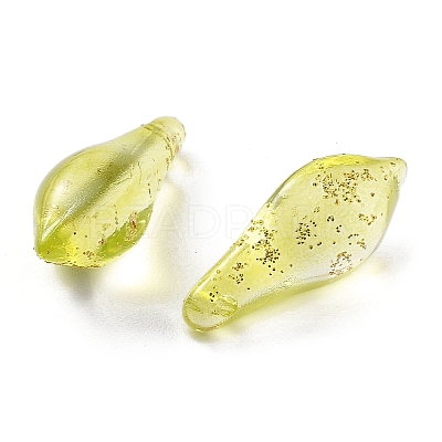 Handmade Gold Sand Lampwork Beads LAMP-M024-01C-1