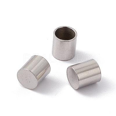 Tarnish Resistant 201 Stainless Steel Cord Ends X-STAS-G288-01C-P-1
