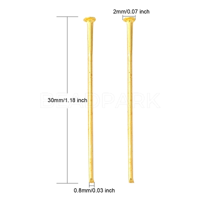 Iron Flat Head Pins X-HPG3.0cm-1