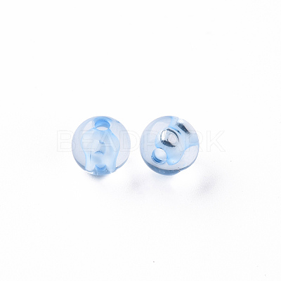 Transparent Acrylic Beads MACR-S370-A8mm-749-1
