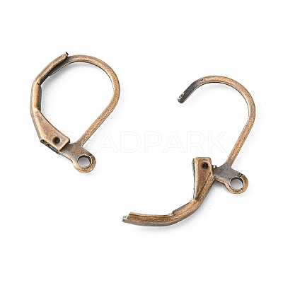 Brass Leverback Earring Findings EC223-R-1