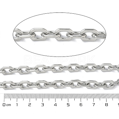 304 Stainless Steel Cable Chains CHS-G043-03P-1