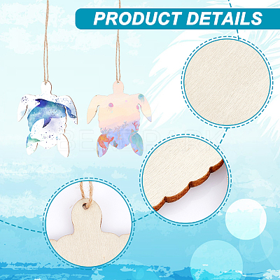 30Pcs Unfinished Poplar Wood Cutouts WOOD-AR0001-22-1