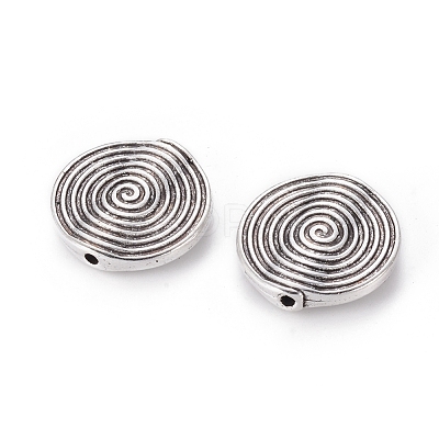 Tibetan Style Alloy Beads X-LF10526Y-1