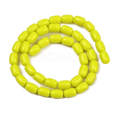 Opaque Glass Beads Strands GLAA-Z015-02I-1