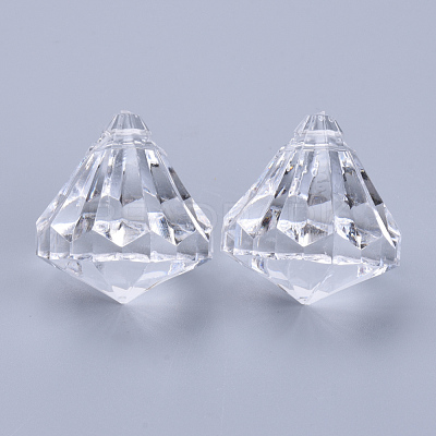 Transparent Acrylic Pendants TACR-Q260-I-V01-1