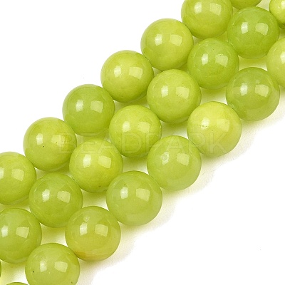 Natural Green Jade Graduated Beads Strands GG-CBA2AE1-A06-D-1