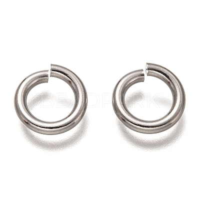 Non-Tarnish 304 Stainless Steel Open Jump Rings STAS-H136-06D-P-1