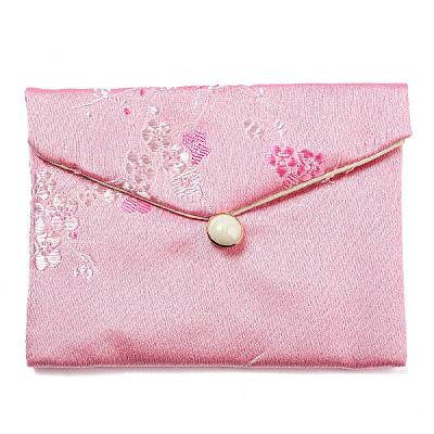 Chinese Style Floral Cloth Jewelry Storage Pouches AJEW-D065-01B-04-1