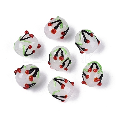 Handmade Lampwork Beads LAMP-Q039-01A-1