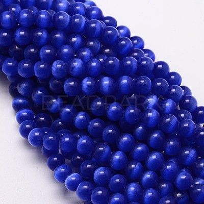 Cat Eye Beads Strands X-CE-M011-8mm-03-1