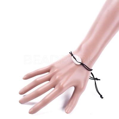 Adjustable Nylon Thread Braided Bead Bracelets BJEW-JB05119-1