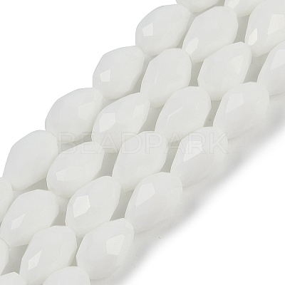 Opaque Solid Color Beads Strands EGLA-N013-P4mm-DM-1