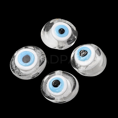 Handmade Evil Eye Lampwork Beads LAMP-G168-02L-1