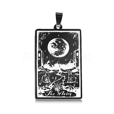 201 Stainless Steel Pendants STAS-S105-LA461-16-1