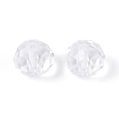Baking Paint Transparent Glass Beads X1-GLAA-N011-10mm-02-1
