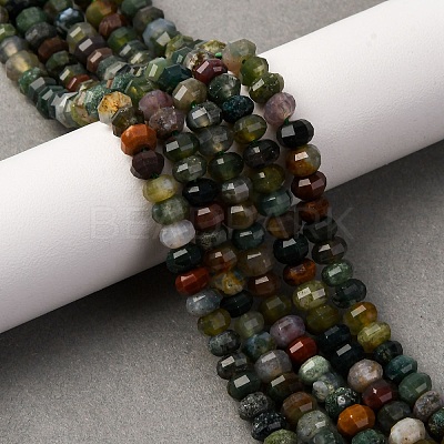 Natural Indian Agate Beads Strands G-P587-D07-01-1