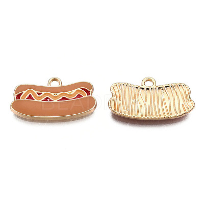 Eco-Friendly Zinc Alloy Pendants FIND-N048-55A-NR-1