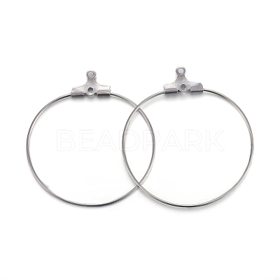 Tarnish Resistant 304 Stainless Steel Pendants STAS-F191-09P-C-1