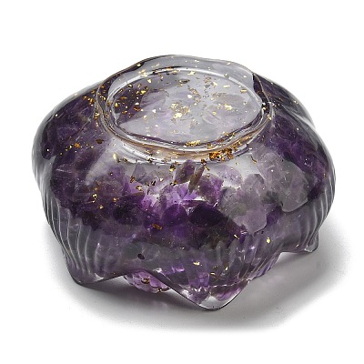 Resin Incense Burners DJEW-H012-01B-1