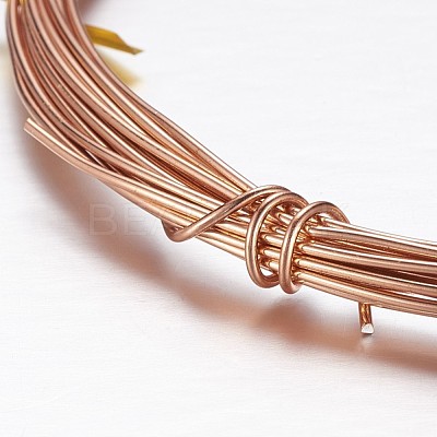 Round Aluminum Craft Wire AW-D009-3mm-5m-04-1