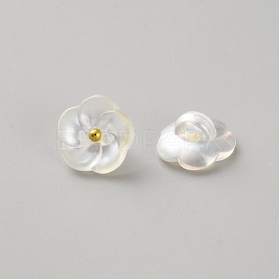 1-Hole Resin Shank Buttons AJEW-WH20048-01B-1