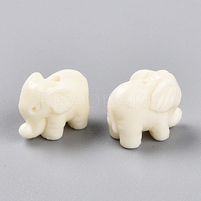 Dyed Elephant Synthetic Coral Beads CORA-S002-03-1