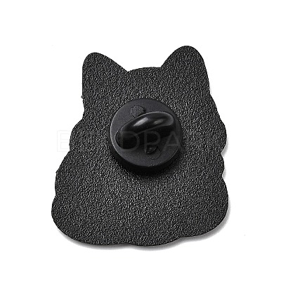 Shiba Inu with Blanket Enamel Pins JEWB-I055-04EB-02-1