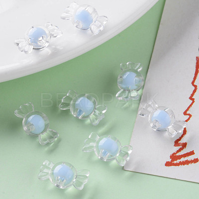 Transparent Acrylic Beads TACR-S152-03A-SS2113-1