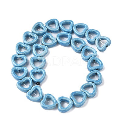 Handmade Porcelain Beads Strands PORC-Z002-01F-1