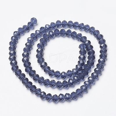 Glass Beads Strands X-EGLA-A034-T4mm-D12-1