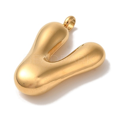 Ion Plating(IP) 304 Stainless Steel Pendants STAS-M017-08G-22-1