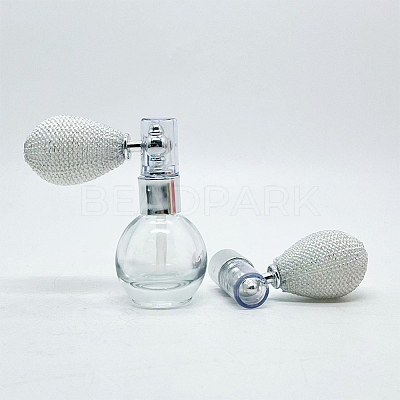 2Pcs Glass Highlighter Shimmer Sparkle Powder Spray Bottles CON-DJ0001-09B-1
