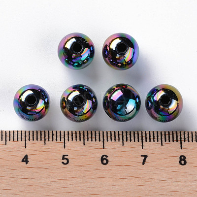 Opaque Acrylic Beads MACR-S370-D10mm-S002-1