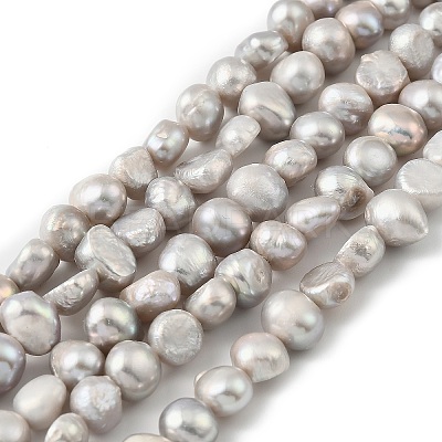 Natural Cultured Freshwater Pearl Beads Strands PEAR-P064-19J-03C-1