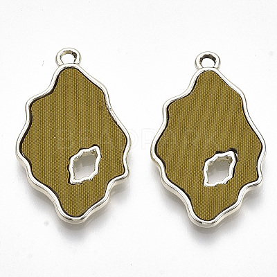 Alloy Pendants PALLOY-S122-30B-1