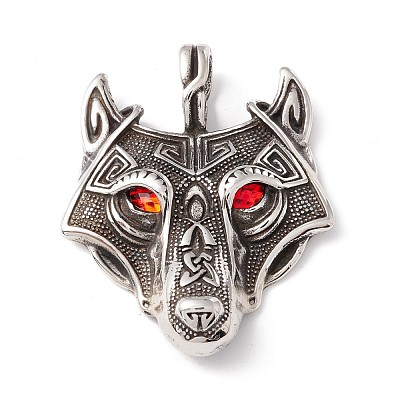304 Stainless Steel Pendants STAS-M299-05AS-1