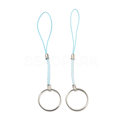 Polyester Cord Mobile Straps FIND-G063-04P-04-1
