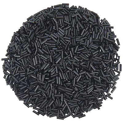 3000Pcs Glass Bugle Beads SEED-PA0001-13B-1