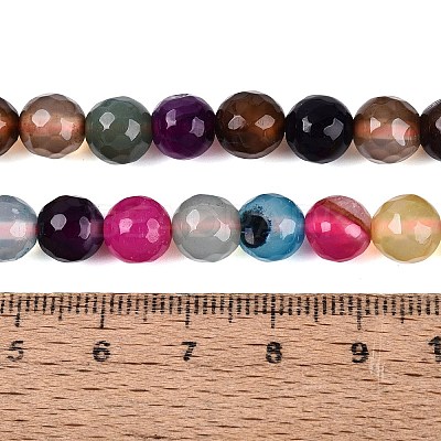 Natural Agate Beads Strands G-Q606-42A-04-1