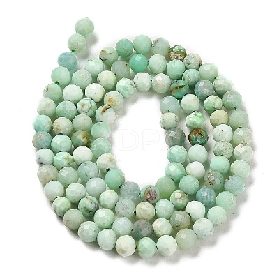 Natural Green Opal Beads Strands G-Z035-A02-03E-1