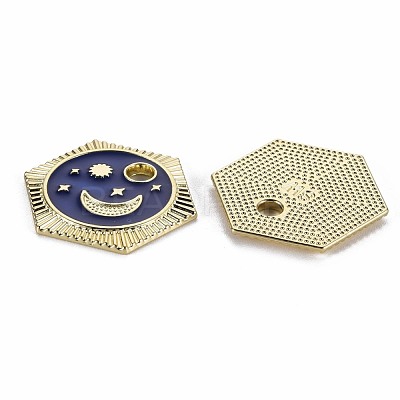 Rack Plating Alloy Pendants PALLOY-S132-232-RS-1