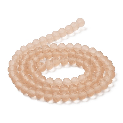 Transparent Glass Beads Strands EGLA-A034-T4mm-MD20-1
