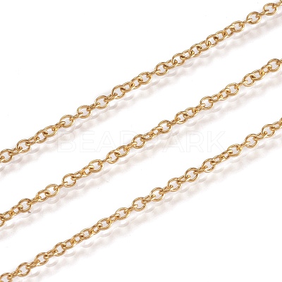 3.28 Feet Ion Plating(IP) 304 Stainless Steel Cable Chains X-CHS-H009-25G-1