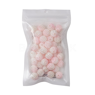 Imitation Pearl Acrylic Beads OACR-FS0001-42D-1