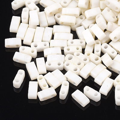 2-Hole Opaque Glass Seed Beads LS-SEED-S023-05A-1