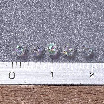 Eco-Friendly Transparent Acrylic Beads X-PL730-2-1