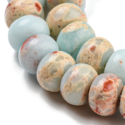 Synthetic Imperial Jasper Dyed Beads Strands G-D077-E01-02I-1