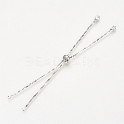 Brass Slider Bracelets Making LS-MAK-R025-02P-1